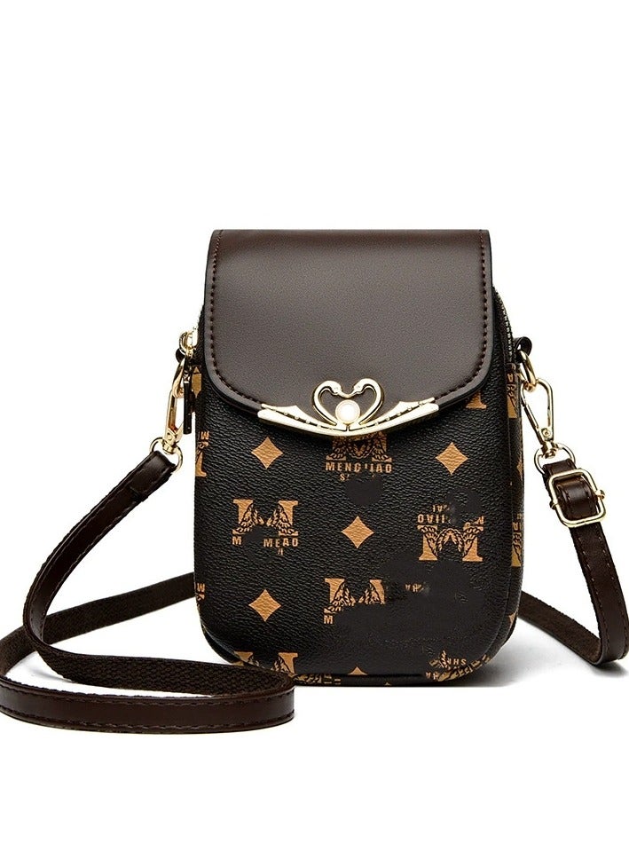 KANGAROO New Single Shoulder Crossbody Bag Fashionable Vertical Small Bag 