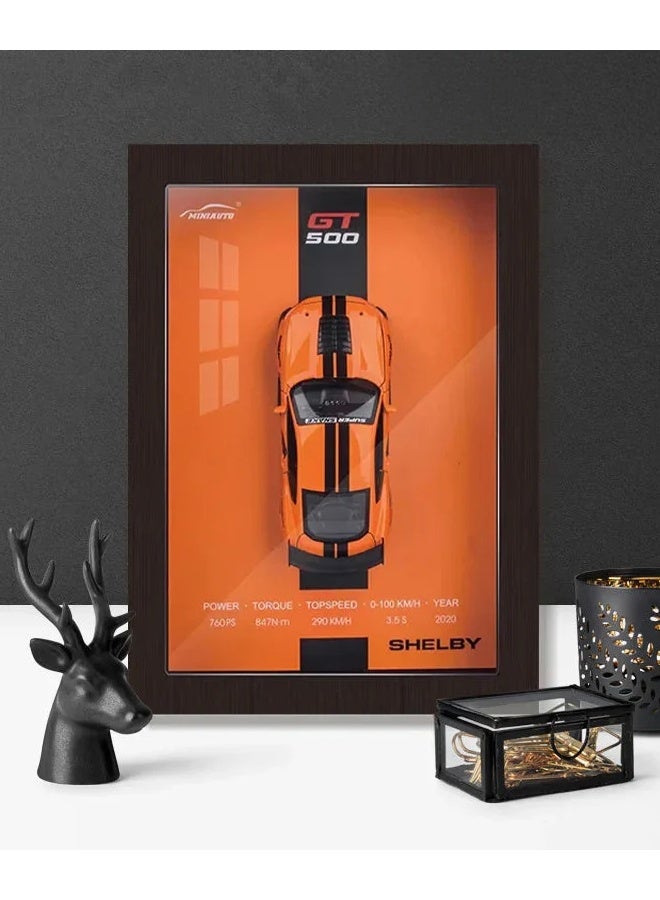 LITTLE ROCKZ Miniauto Diecast Car Frame Version Alloy Metal Sports Car Model Simulation 3D Racing Car Hanging Collection Decorative Kids Gifts - Image 2