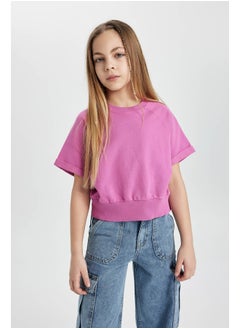 DeFacto Girl Knitted Short Sleeve Body  - Image 1