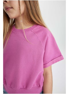 DeFacto Girl Knitted Short Sleeve Body  - Image 2