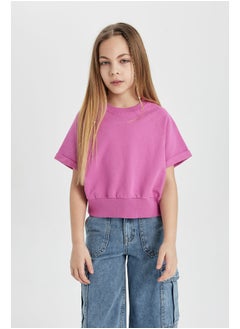 DeFacto Girl Knitted Short Sleeve Body  - Image 3