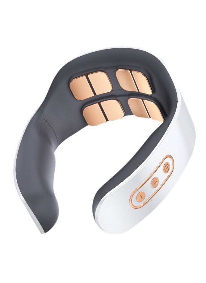 KONKA Electric Neck Massager Cervical Massager Shoulder & Neck Heated Neck Massager Relax Muscles Improve Neck Pain Cervical Spine Physiotherapy Relax  - Image 1