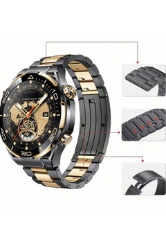 Hommtel AMOLED Smartwatch with 3 Straps – 4GB Storage, Sleek Touchscreen, Fitness & Heart Rate Tracker, Waterproof, Customizable Straps, Long Battery Life – Perfect for Men and Women  - Image 1