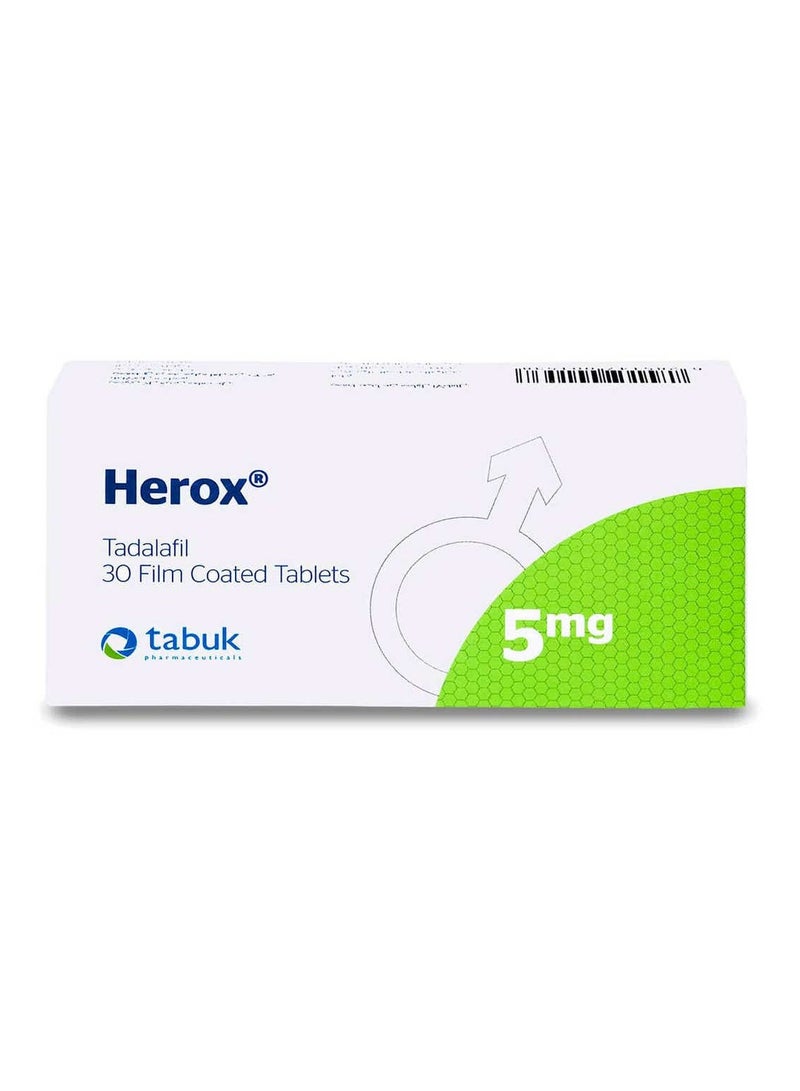 Tabuk Pharmaceuticals Herox Tablet 5 Mg 30 Tablets - Image 2