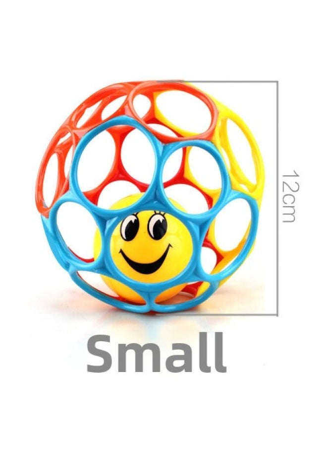 Rocking Bell Toy For Babies - Soft Plush Material - Cute Bear Design Fun Sound Making Perfect Nursery Decoration-Color:Small Hand Catch Ball  - Image 1