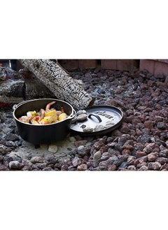 LODGE Boy Scouts of America Cast Iron Camp Dutch Oven 5-Qt Black L10DC03  - Image 3