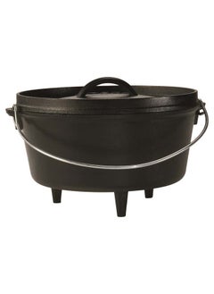 Boy Scouts of America Cast Iron Camp Dutch Oven 5-Qt Black L10DC03