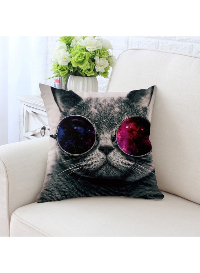 NIBEMINENT Cool Cat Design Pillow Case Multicolour