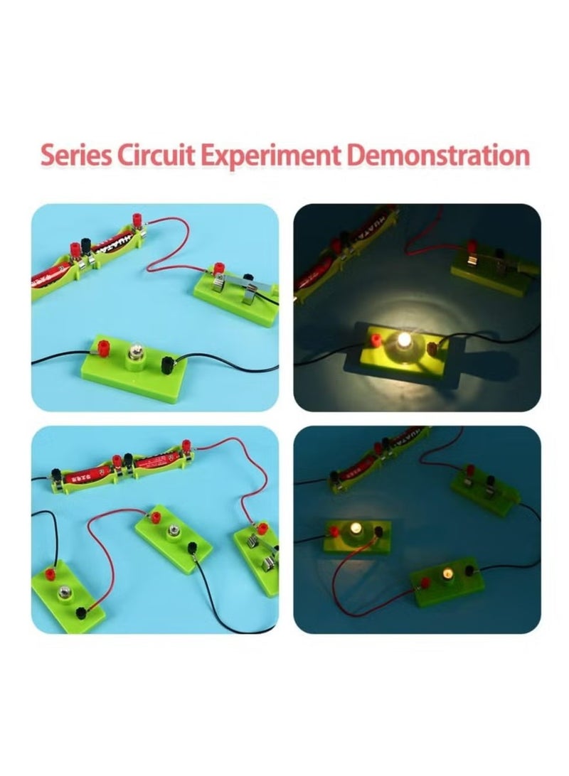 Ailily Circuit Kits Toys, Physics Electric Circuit Learning Starter Kit, Experiments Beginner Circuit Learning Project, Suitable for Junior Senior High School Students (Series Parallel Circuit) - Image 3