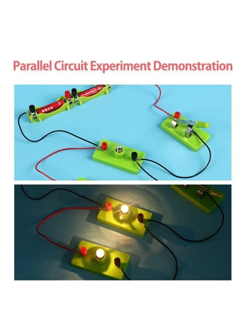 Ailily Circuit Kits Toys, Physics Electric Circuit Learning Starter Kit, Experiments Beginner Circuit Learning Project, Suitable for Junior Senior High School Students (Series Parallel Circuit) - Image 4