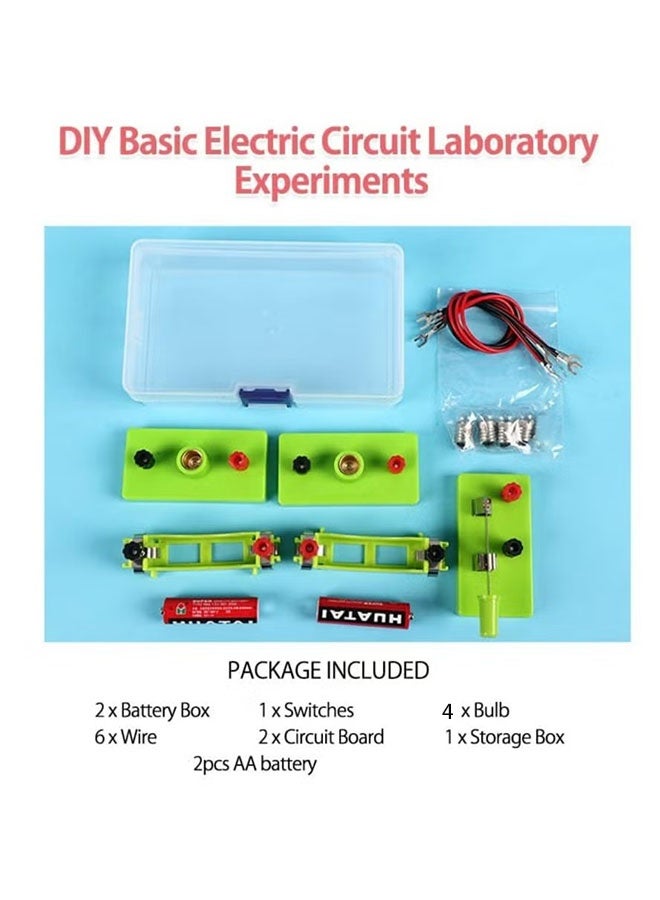 Ailily Circuit Kits Toys, Physics Electric Circuit Learning Starter Kit, Experiments Beginner Circuit Learning Project, Suitable for Junior Senior High School Students (Series Parallel Circuit) - Image 2