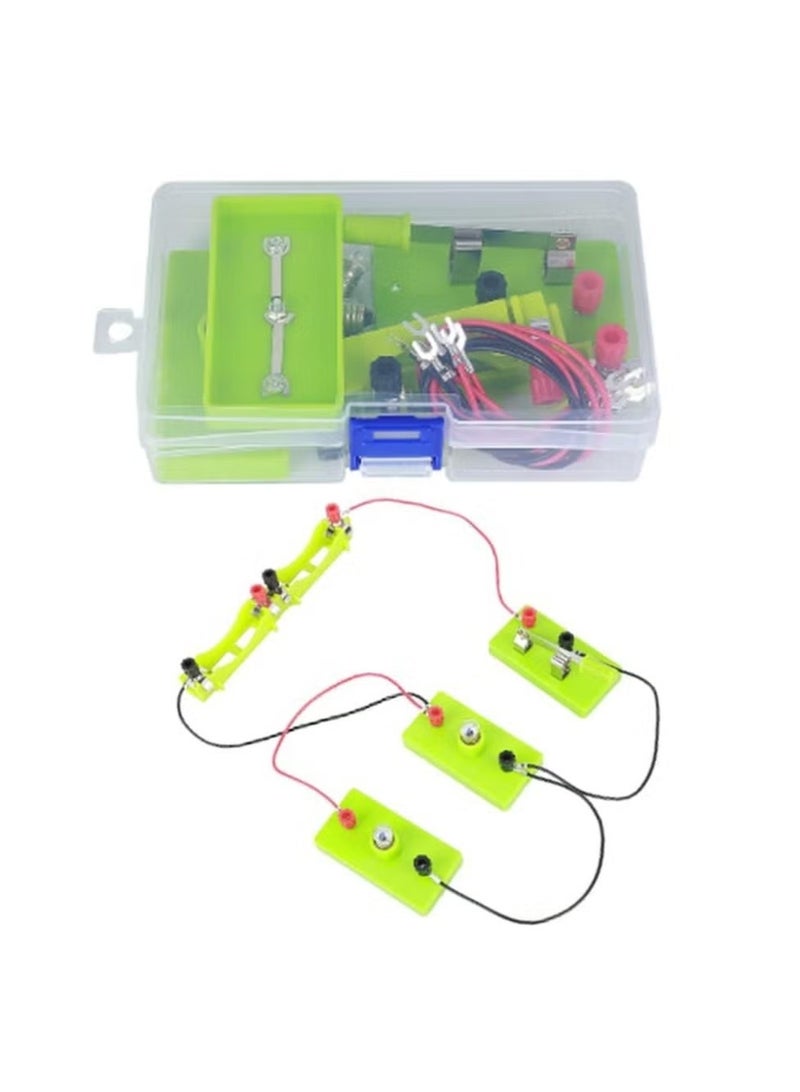 Ailily Circuit Kits Toys, Physics Electric Circuit Learning Starter Kit, Experiments Beginner Circuit Learning Project, Suitable for Junior Senior High School Students (Series Parallel Circuit) - Image 1