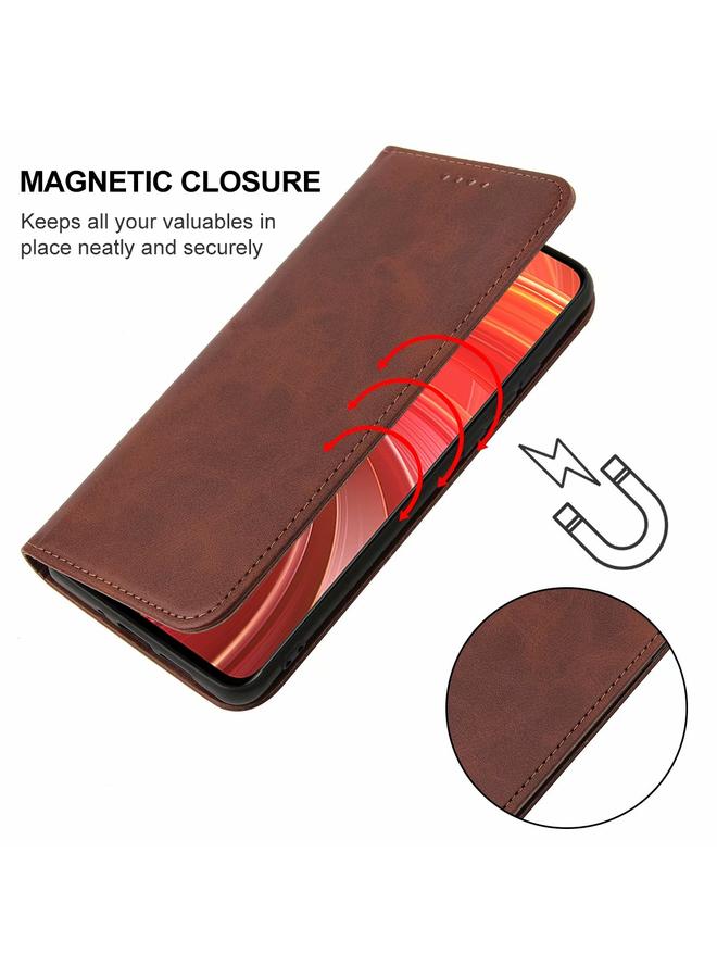 S-TOP Case For Realme X50 Pro 5G Magnetic Closure Leather Phone Case - Image 5