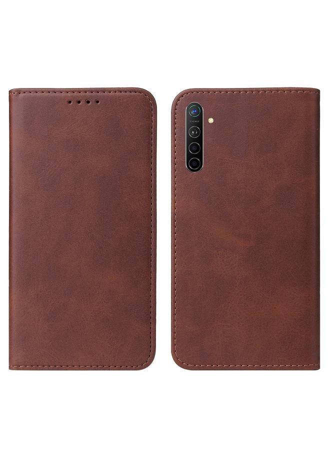S-TOP Case For Realme X50 Pro 5G Magnetic Closure Leather Phone Case - Image 2