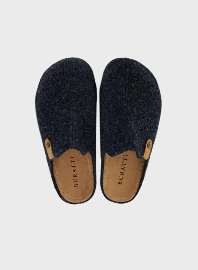 Buratti  Buratti Felt Winter Home Slippers Men's SLIPPERS 6711004 for Men | Best Price UAE