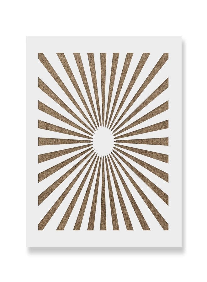 Stencil Revolution Sunbeam Cookie Stencil Template - Reusable & Durable Food Safe Stencils for Cookies and Baking - Image 1