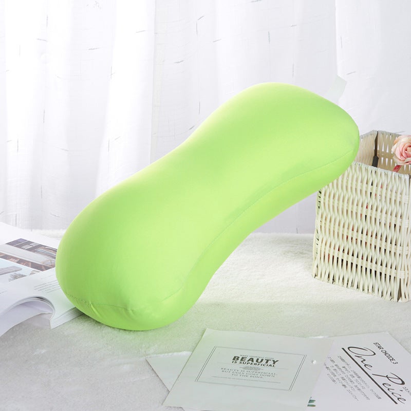 Portable Pillow with Printed Logo Green 