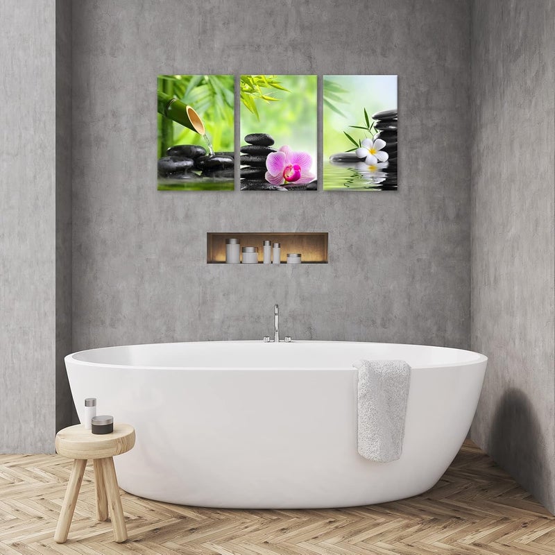 KAWAHONE Spa Zen Wall Art Canvas Set - Image 4