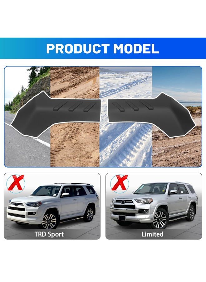 Titibett Rear Bumper Corner Guard Fits for 2010-2024 Toyota 4Runner TRD Off-Road TRD Premium TRD Pro Bumper Protector Compatible with 4Runner Exterior Accessories Rear Bumper Cover - Image 4