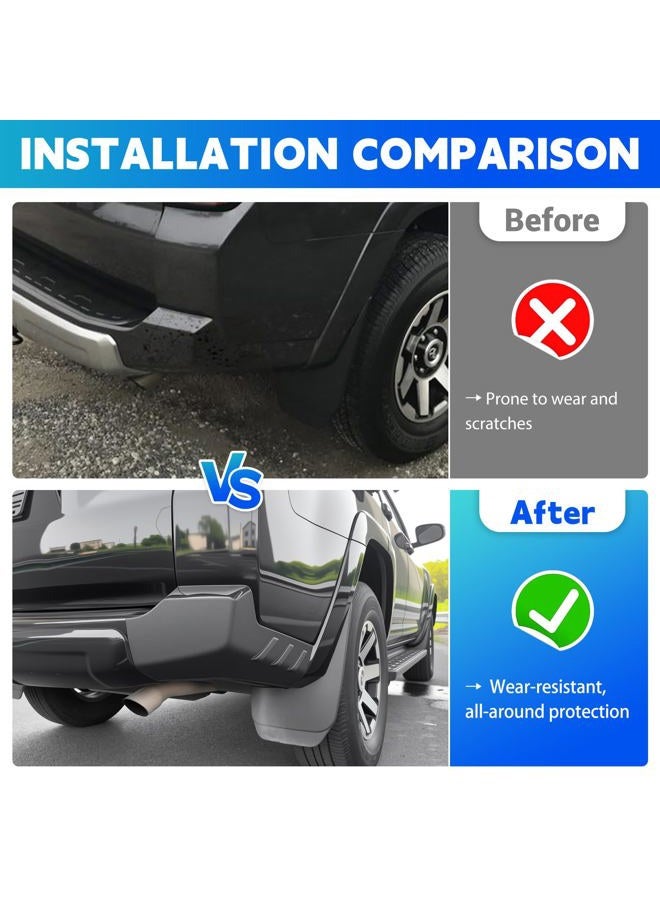Titibett Rear Bumper Corner Guard Fits for 2010-2024 Toyota 4Runner TRD Off-Road TRD Premium TRD Pro Bumper Protector Compatible with 4Runner Exterior Accessories Rear Bumper Cover - Image 2