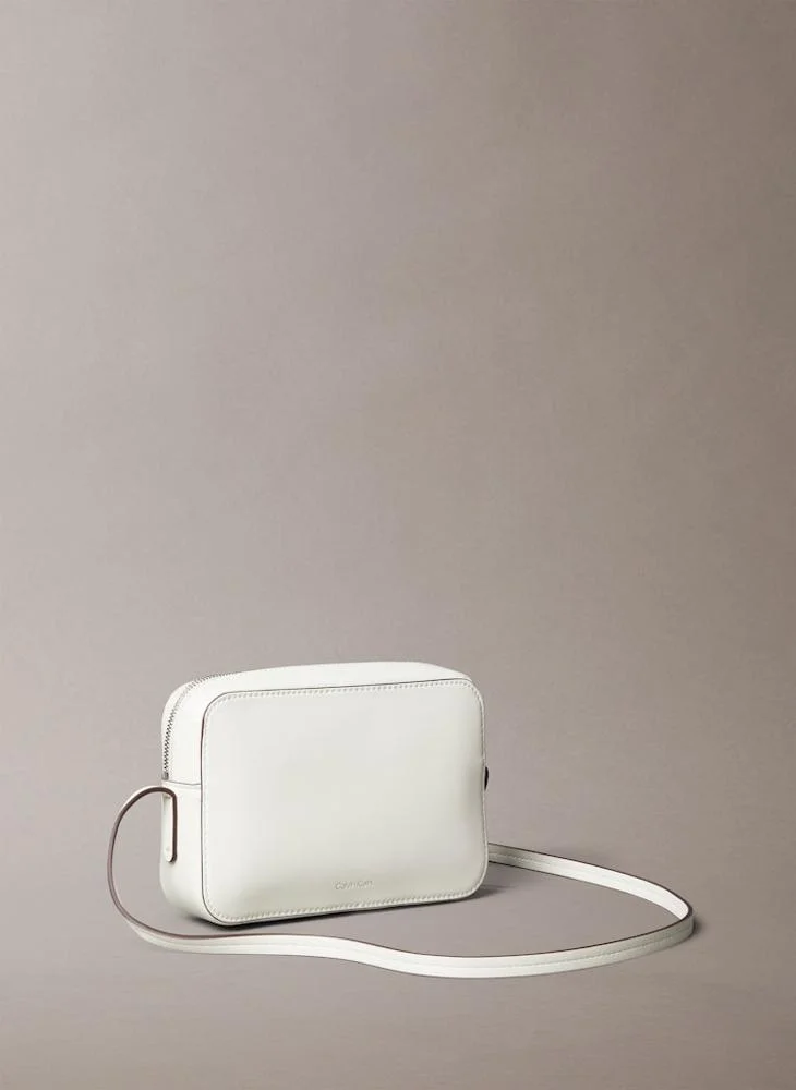 CALVIN KLEIN Logo Detail Zip Through Crossbody