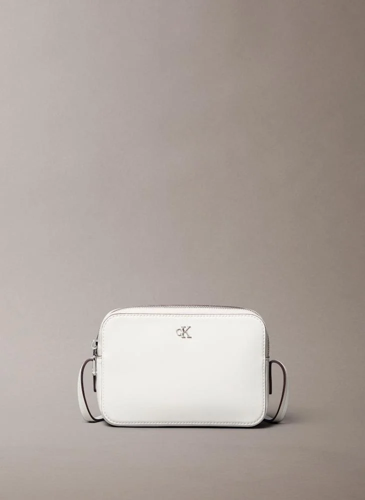 CALVIN KLEIN Logo Detail Zip Through Crossbody