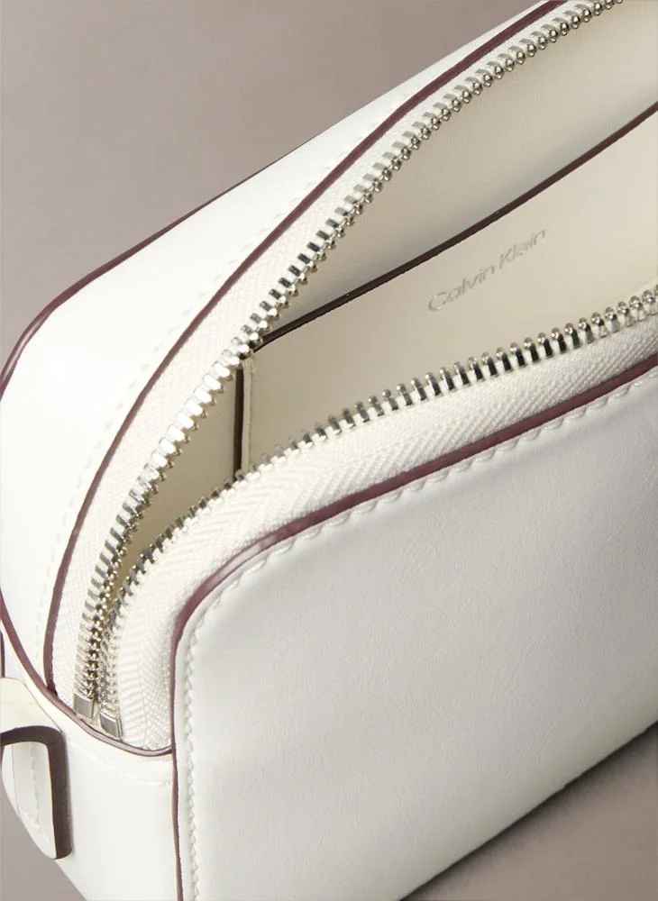CALVIN KLEIN Logo Detail Zip Through Crossbody