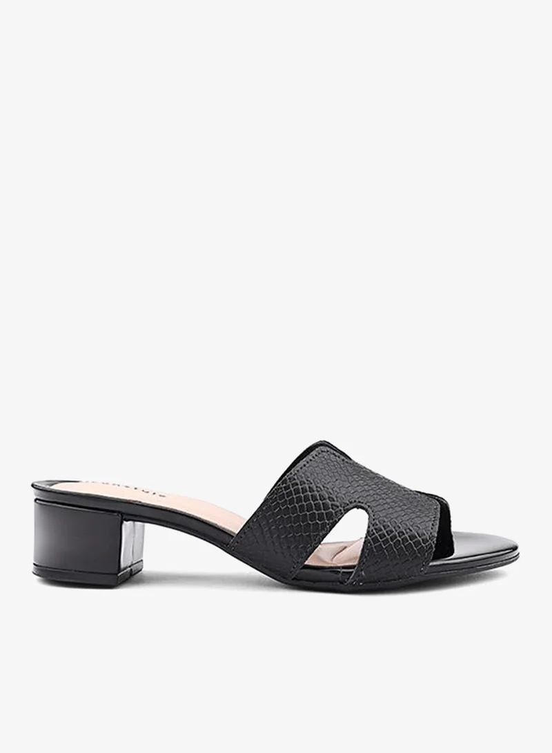 IconStyle Women's Heeled Slip-On Slipper