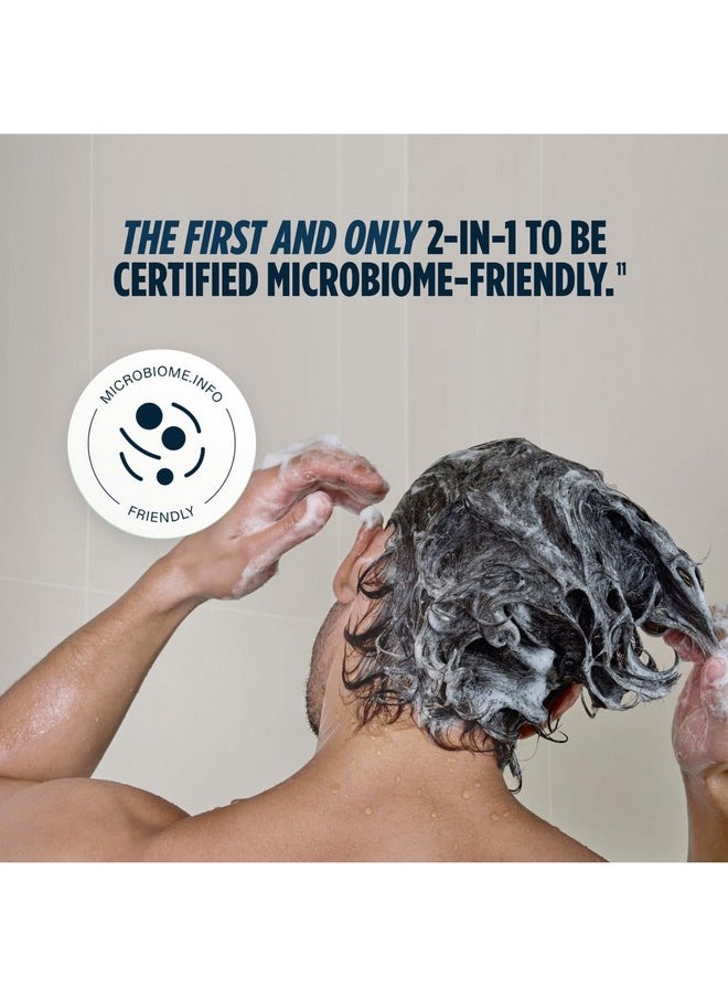 NUTRAFOL - Nutrafol 2-in-1 Shampoo and Conditioner for Men with Thinning Hair, Hydrates, Boosts Visible Volume, Unclogs Follicles, Microbiome-Friendly, 8.1 Fl Oz - Image 1