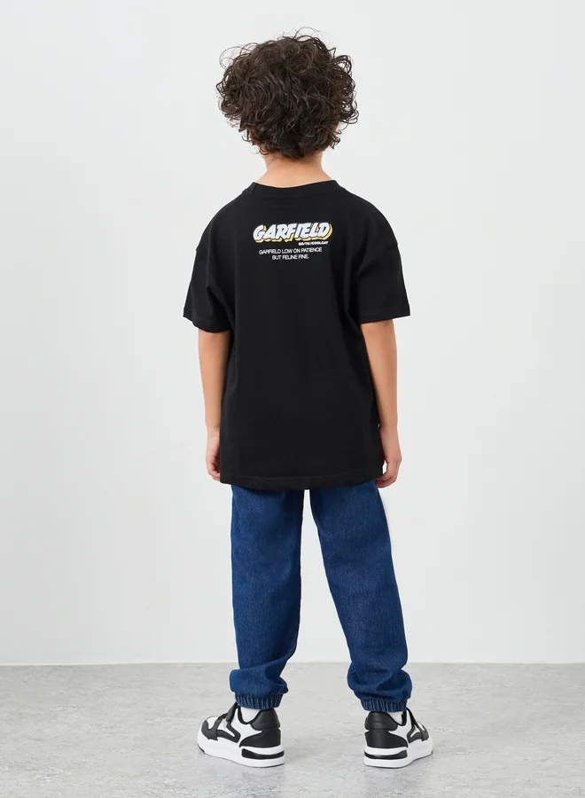 Styli Styli Garfield Print Oversized T-Shirt
