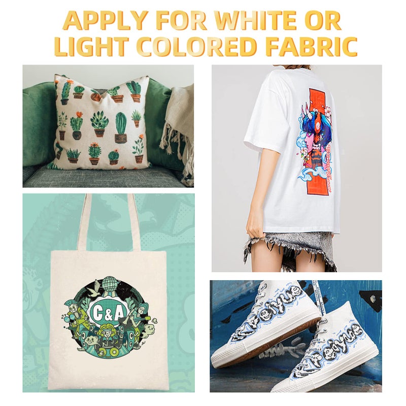 A-SUB Sublimation Paper- 150 Sheets Heat Transfer Paper 8.5x11 inch Compatible with Inkjet Sublimation Printer 105g - Image 3