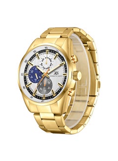 KENNETH SCOTT Men's White  Dial Analog Watch - K24117-GBGW  - Image 3