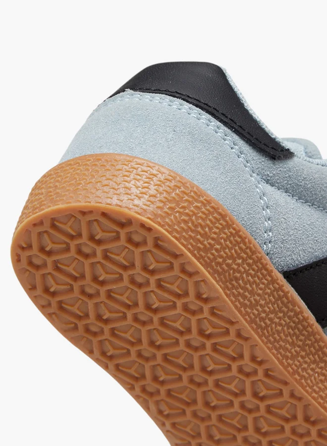LBL by Shoexpress Panelled Sneakers with Hook and Loop Closure