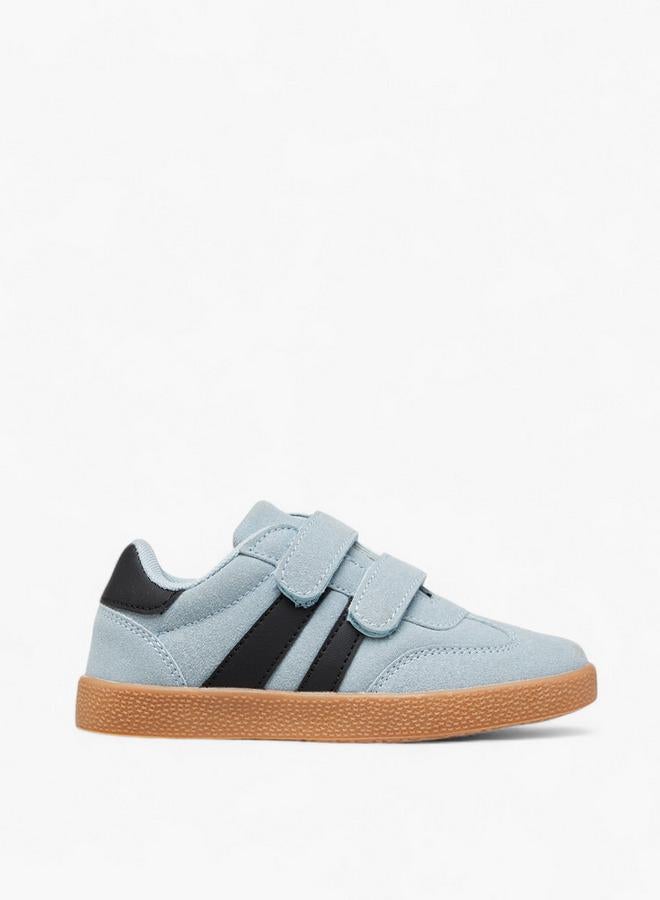 LBL by Shoexpress Panelled Sneakers with Hook and Loop Closure - Image 3