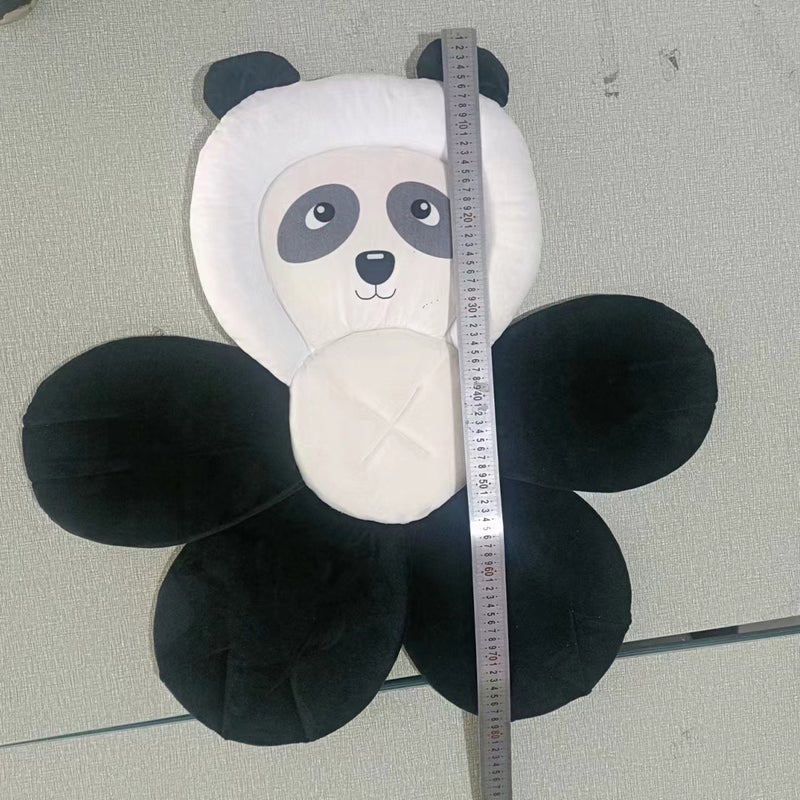 Bath Mat Comfortable Bath Skid Proof Bath Mat Cartoon Panda Shaped Bathing Mat - Image 3