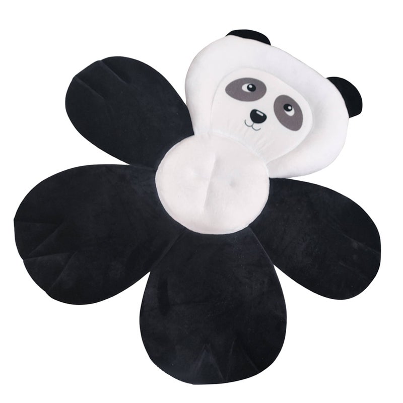 Bath Mat Comfortable Bath Skid Proof Bath Mat Cartoon Panda Shaped Bathing Mat - Image 1