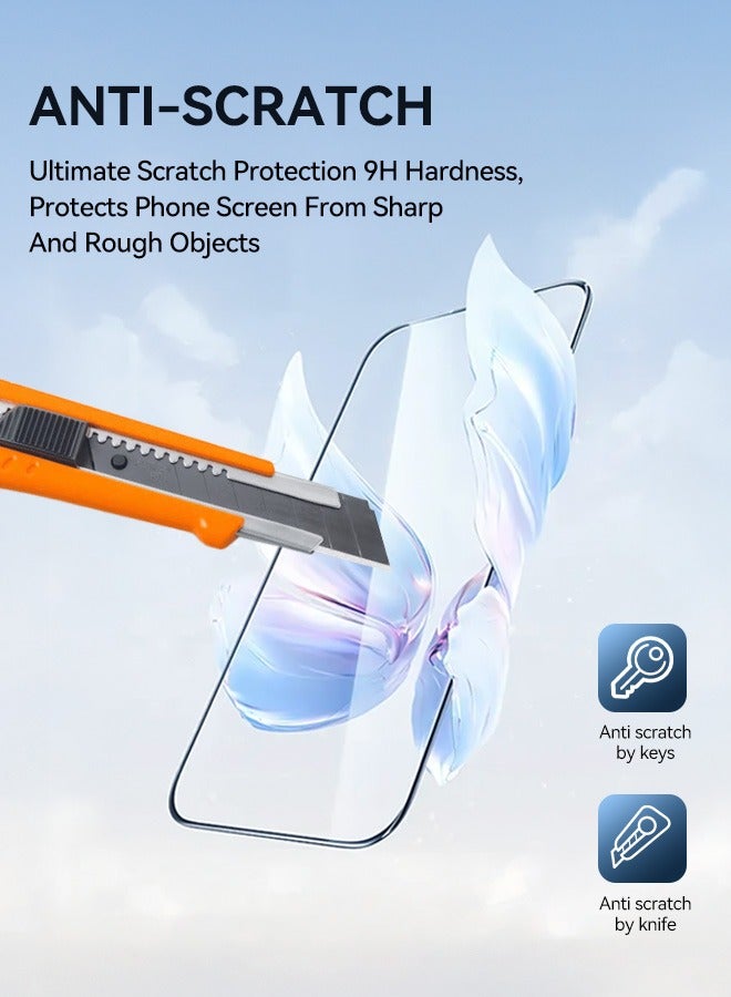 Tersely [3-Pack] 9H Tempered Glass Screen Protector for Nothing Phone 3a / 3a Pro - Case Friendly, Shatterproof, Ultra-Clear & Anti-Scratch - Image 3