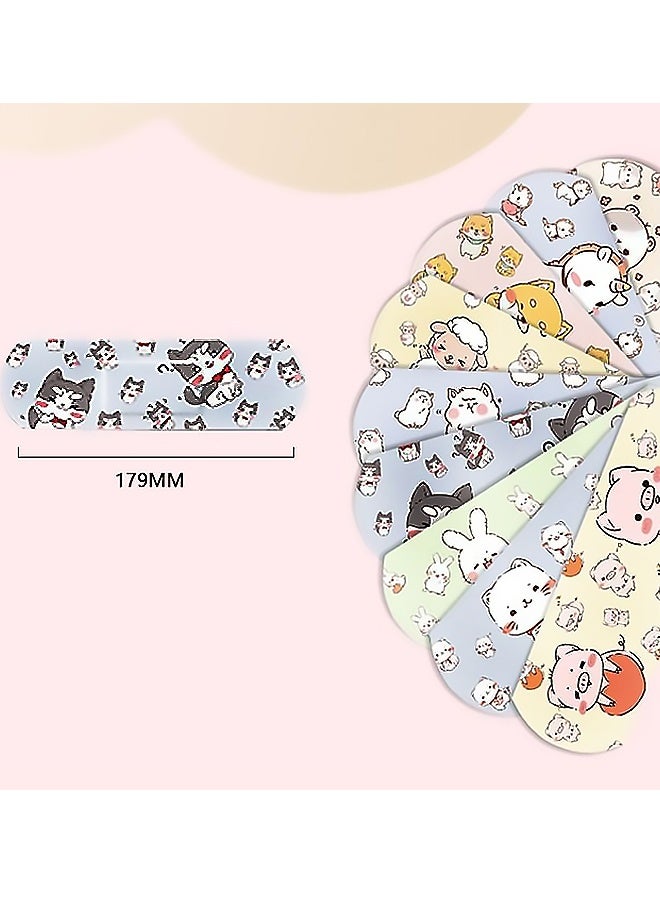 120 Pcs Cartoon Waterproof Bandage Strips PE Material Hemostatic Adhesive Colorful First Aid,for Family Care Kids’ Activities Office Emergencies Sports Fitness and Outdoor Trips,Effective for Cuts Scrapes Abrasions and Minor Wounds - Image 2