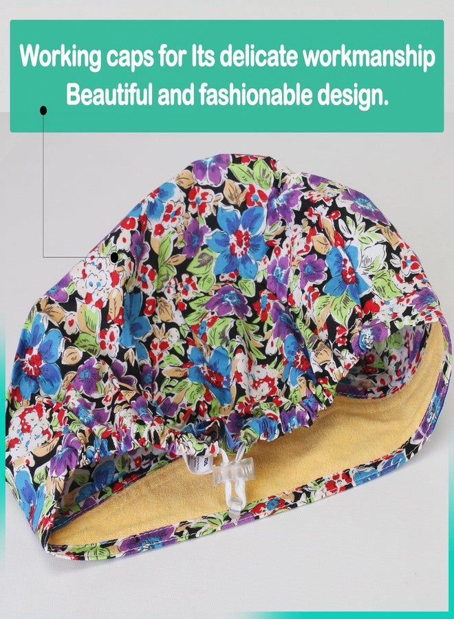 GUOER Hat Bouffant Cap One Size Multi Color, N24f04m, One size - Image 3