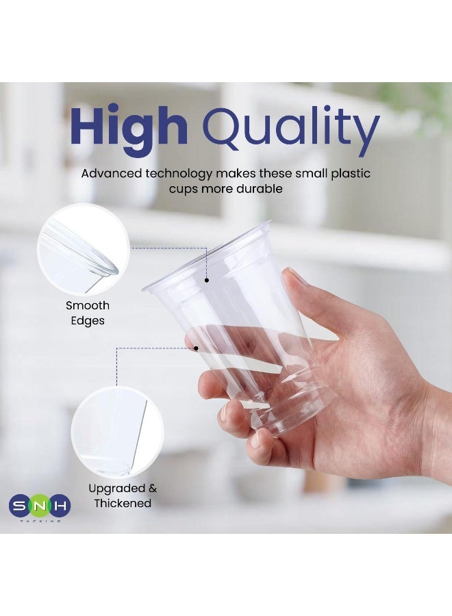 SNH Packing SNH 25 Pieces 10Oz Juice Cup Clear Strong Disposable Plastic Cups - Image 3