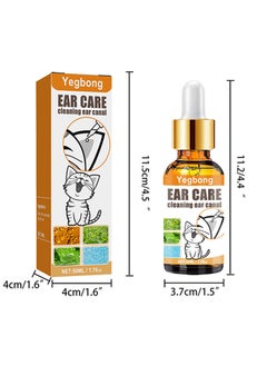 50ml Cat and Dog Ear Cleaner Liquid Pet Ear Care Therapy Soothing Itchiness Cleaning Canal Eliminate Odour Dirt Debris Infection Treatment - pzsku/ZC86C147B1418EF005A13Z/45/_/1697423531/0d783a4f-a9d3-4689-bfc7-18b2e0c0eb27