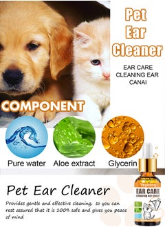 50ml Cat and Dog Ear Cleaner Liquid Pet Ear Care Therapy Soothing Itchiness Cleaning Canal Eliminate Odour Dirt Debris Infection Treatment - pzsku/ZC86C147B1418EF005A13Z/45/_/1697423533/c4727a11-da7a-4901-ab36-76edc9e10569