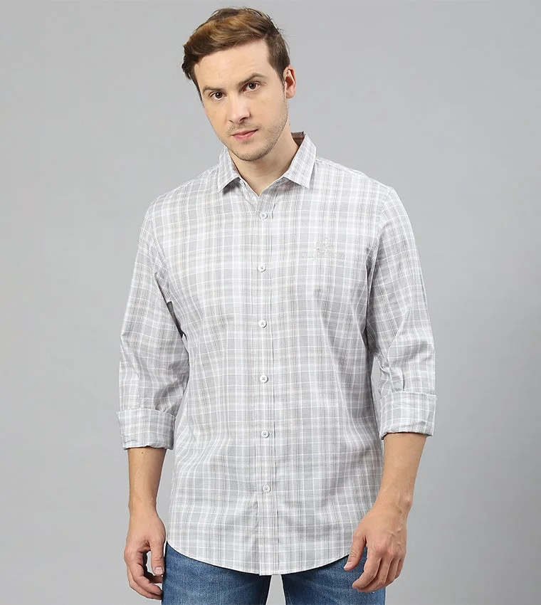Plaid Long Sleeves Shirt