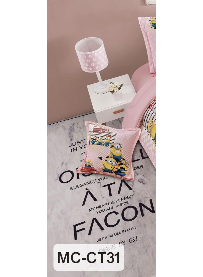 Greneric Reversible Cartoons Printed4-Piece Comforter Set - Image 2