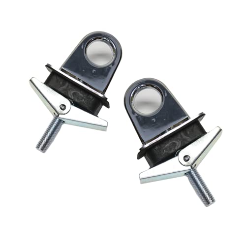 Boxer 2 Pack Universal Stake Pocket Anchor Point Truck Bed, Pickup Truck, Trailer Chrome Plated Finish - Image 2