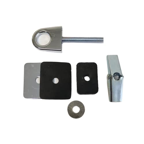 Boxer 2 Pack Universal Stake Pocket Anchor Point Truck Bed, Pickup Truck, Trailer Chrome Plated Finish - Image 4