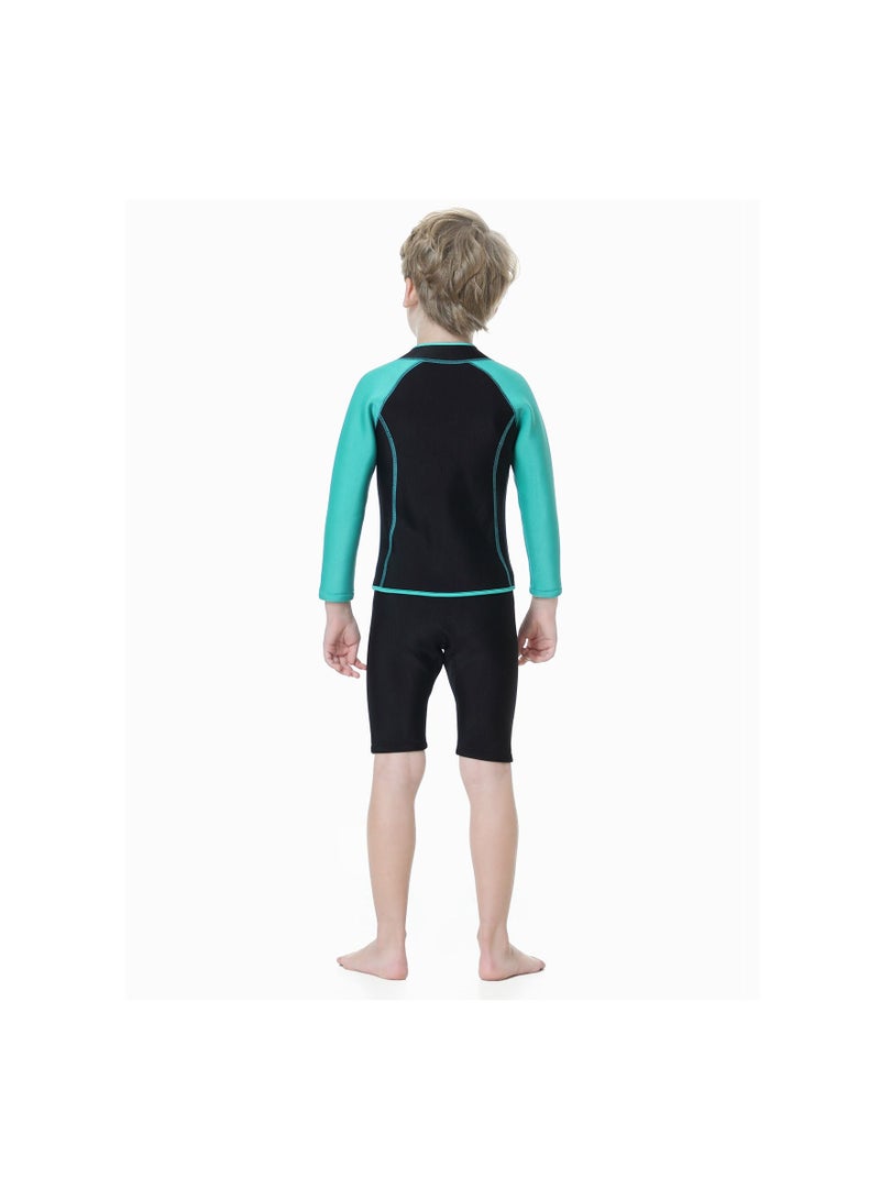 Loquat Children's Warm Long Sleeved Cold Resistant Diving Suit  - Image 2