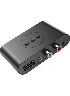 VKL Bluetooth 5.3 Audio Receiver U Disk RCA 3.5mm 3.5 AUX Jack Stereo Music Wireless Adapter with Mic For Car Kit Speaker Amplifier  - Image 1