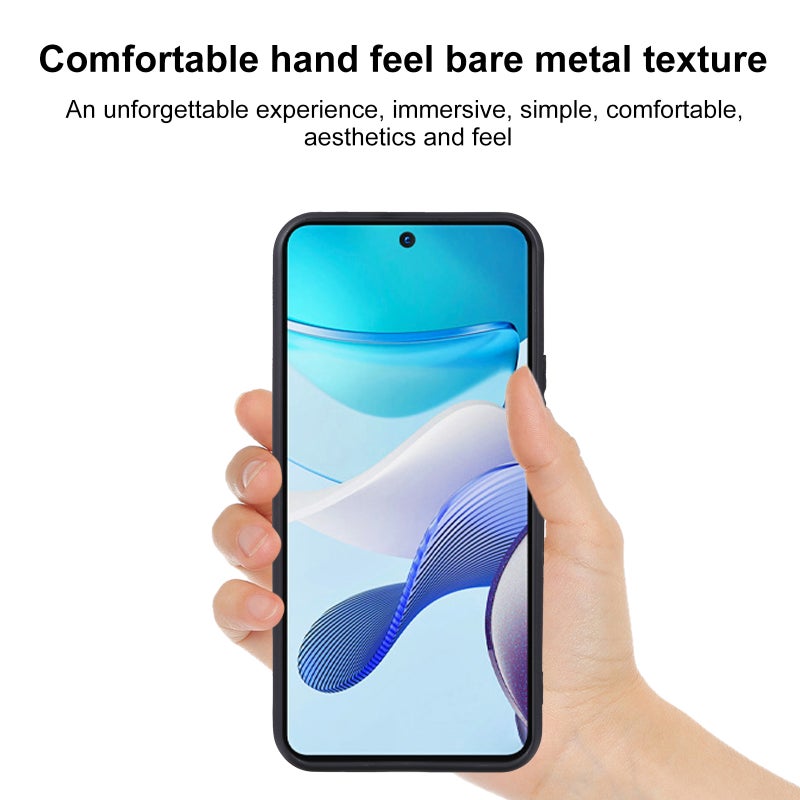 HuHa Case Cover For Motorola Moto G53 TPU Phone Case(Black) - Image 3