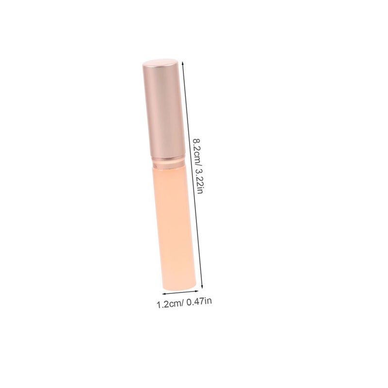 4 Pcs Silicone Lip Brush Set with Cap Reusable Round-head Lipstick and Lip Balm Applicator Soft Portable Makeup Brushes and Cosmetic Use - Image 2